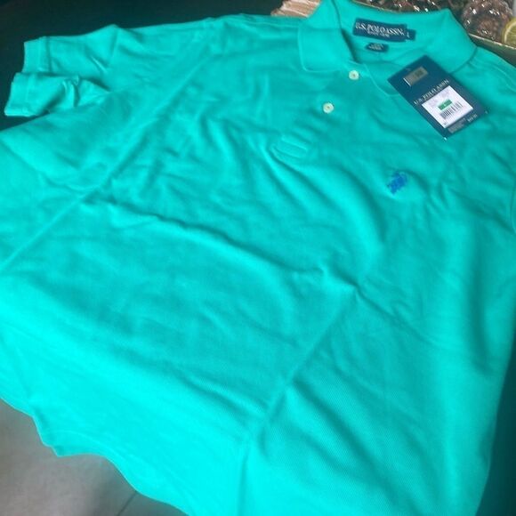 NWT US Polo Assn size L s/s Polo - Picture 1 of 6